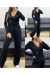 CONJUNTO DE ACCESORIOS DE 2 PIEZAS PARA MUJER AH255253 NEGRO