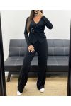 CONJUNTO DE ACCESORIOS DE 2 PIEZAS PARA MUJER AH255253 NEGRO