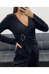 CONJUNTO DE ACCESORIOS DE 2 PIEZAS PARA MUJER AH255253 NEGRO