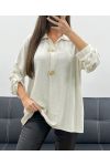 ACCESSORY BLOUSE AH255241 BEIGE