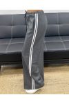 PANTALON 2 POCHES A BANDES AH250688 GRIS
