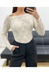 BODY DENTELLE AH250739 BEIGE
