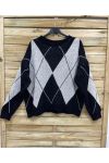 DIAMANT-STRICKPULLOVER PE2115 SCHWARZ