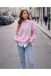 DIAMOND KNIT SWEATER PE2115 PINK