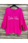 JERSEY GRANDE DE DOLCE VITA SS2145 FUSHIA