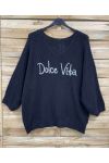 DOLCE VITA OVERSIZED TRUI SS2145 ZWART