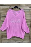 DOLCE VITA OVERSIZED SWEATER SS2145 PINK
