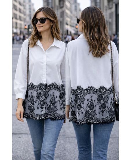 KANT SHIRT PE2152 WIT