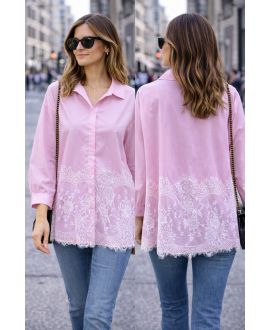 KANTEN SHIRT PE2152 ROZE