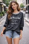 SWEAT-SHIRT COTON PE0826 ECRITURES