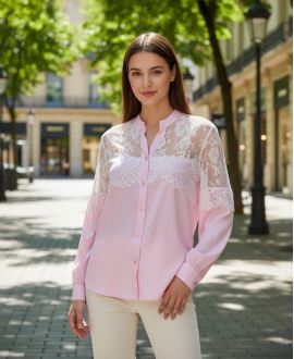 KANTEN SHIRT PE2190 ROZE