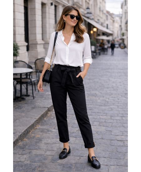 PACK 2 BOLSILLOS PANTALONES SMOCK PE2233 NEGRO