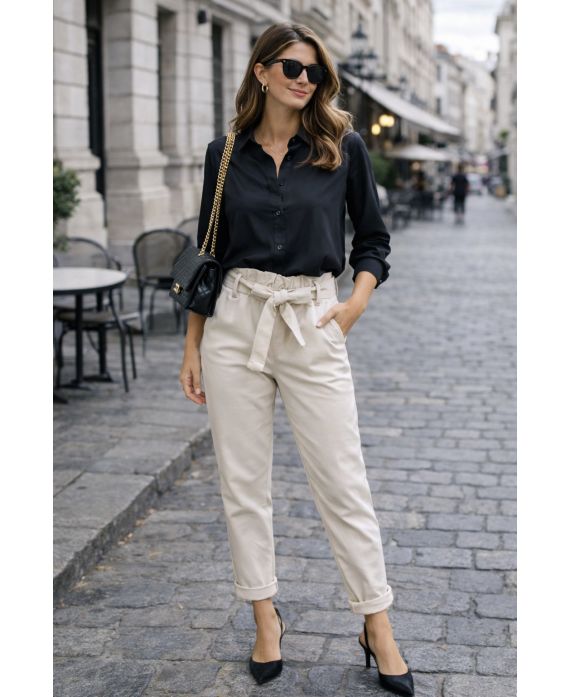 PACCO DI 2 TASCHE PANTALONI SMOCK PE2233 BEGI