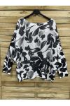 PRINTED SWEATER PE2281 BLACK