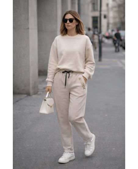 PANTALONI DA SPORT ADORATI SS2286 BEGE