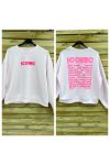 SWEATSHIRT ICONIC PE2306 ROSE
