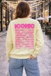 SWEATSHIRT ICONIC PE2306 JAUNE