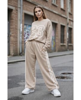 SWEATSHIRT 23 PE2296 BEIGE