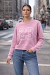 SWEATSHIRT 23 PE2296 ROSE