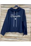 BICHETTE PE2312 SCHWARZER HOODIE