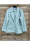BLAZER PE2318 KURTKA PASTELOWA ZIELEŃ