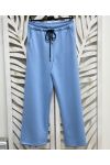 PANTALONI LARGHI DA JOGGING PE2332 SKY BLUE
