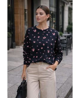 PE PE2379 BLACK SWEATSHIRT