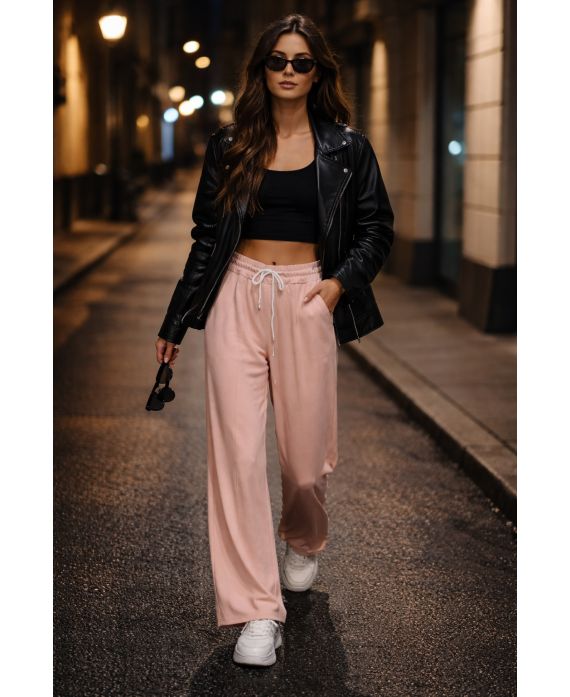 SPODNIE COUTURE JOGG PE2372 RÓŻOWE