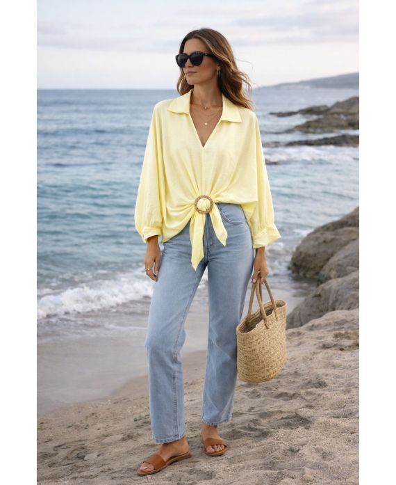 GESP ACCESSOIRE BLOUSE PE2408 GEEL