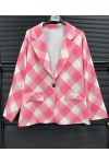 KURTKA FUSHIA DIAMOND BLAZER PE2430