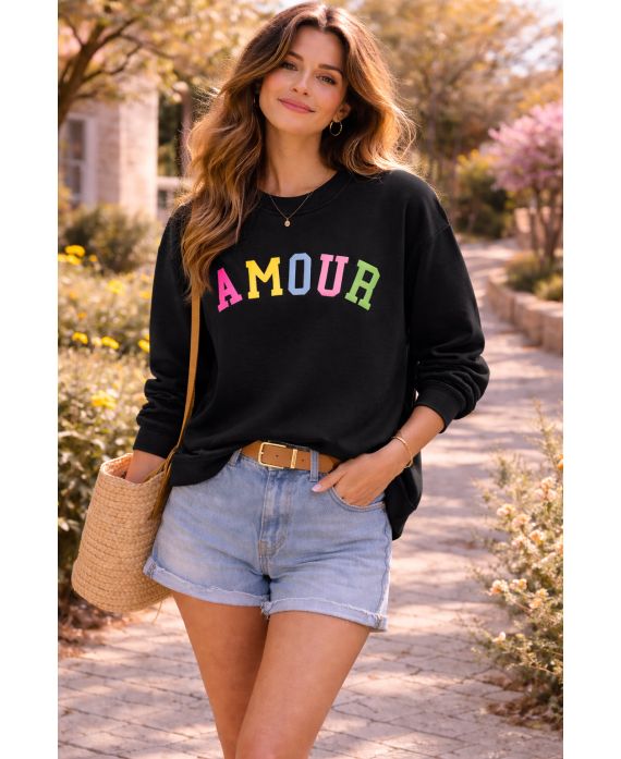 ME ENCANTA LA SUDADERA PE26784 NEGRA