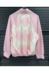 GIACCA DI DIAMANTI + PANTALONI PE26831 ROSA