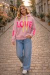 IK HOU VAN PE26878 ROZE HOODIE