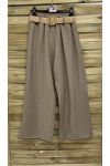 2-POCKET BELT TROUSERS PE26890 TAUPE