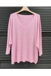 CHIC LUREX PE260535 ROSA PULLOVER