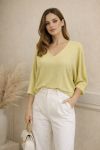 JERSEY CHIC LUREX PE260535 AMARILLO