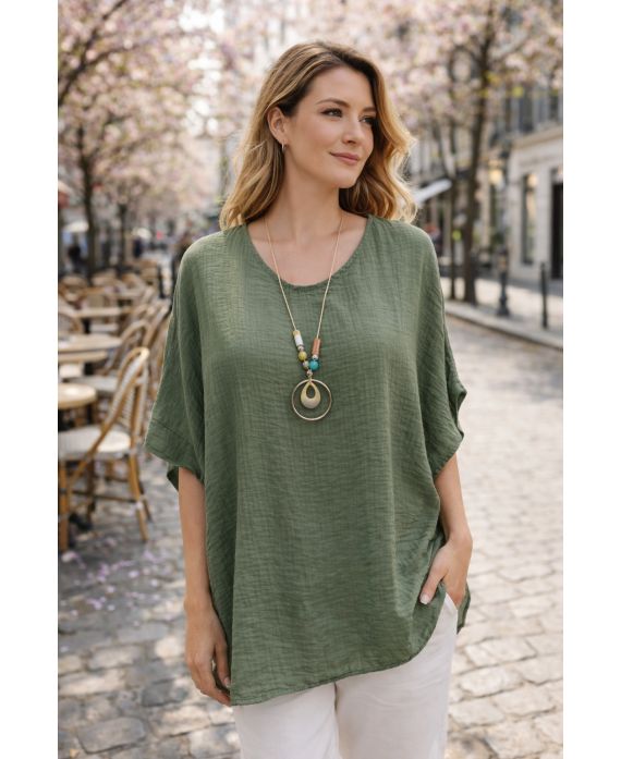 LOS, GEPERSTE TUNIEK MET KAKI PE260547 KETTING