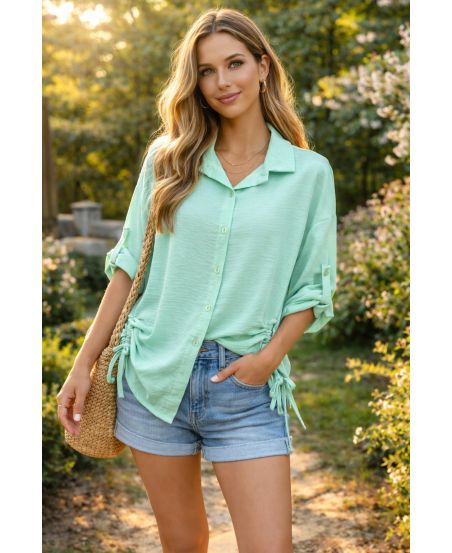 PE2210 KORDEL-SHIRT PASTELLGRÜN