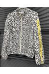 LEOPARDJACKE MIT 2 TASCHEN, 2 STREIFEN PE260600 GELB GELB