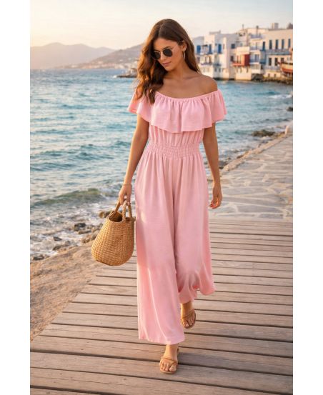 COMBINAISON PANTALON PE260623 ROSE