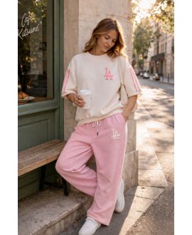 SUDADERA + PANTALONES CONJUNTO "EL" PE260646 ROSA