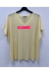 ICONIC PE260699 LOOSE TOP