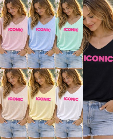 ICONISCHE PE260699 LOSSE TOP