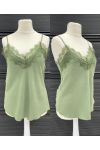 LACE TOP WITH ADJUSTABLE STRAPS PE260700