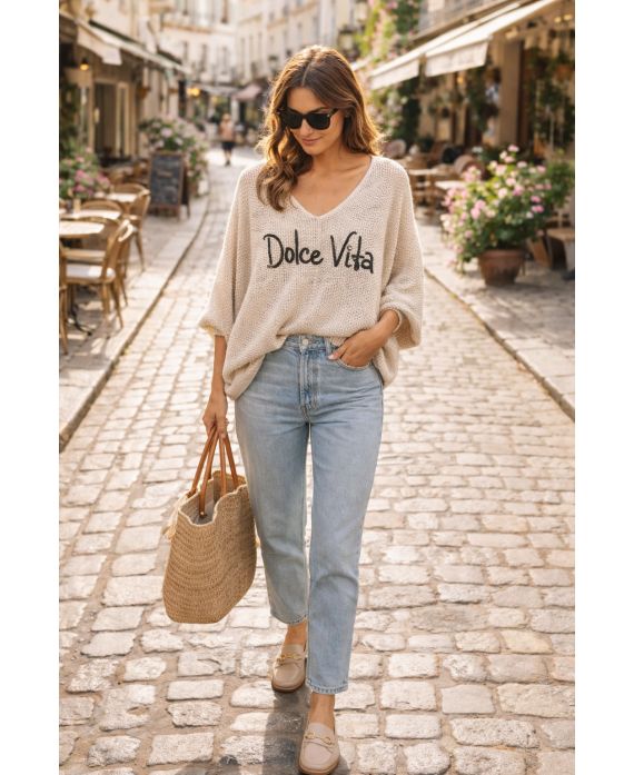 DOLCE VITA OVERSIZED SWEATER SS2145