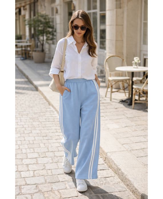 PANTALONI 2 RIGHE 2 TASCHE LARGHE PE2301