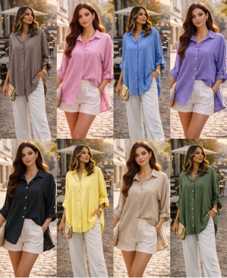 FLOWY OVERSIZED SHIRT SS2102