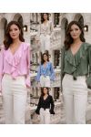 BLOUSE A VOLANTS PE2109