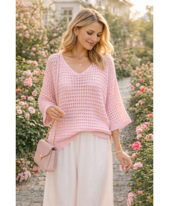 OFFENER STRICKPULLOVER PE260680