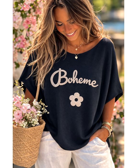 BOHEMIEN PE260556 TRUI MET KORTE MOUWEN